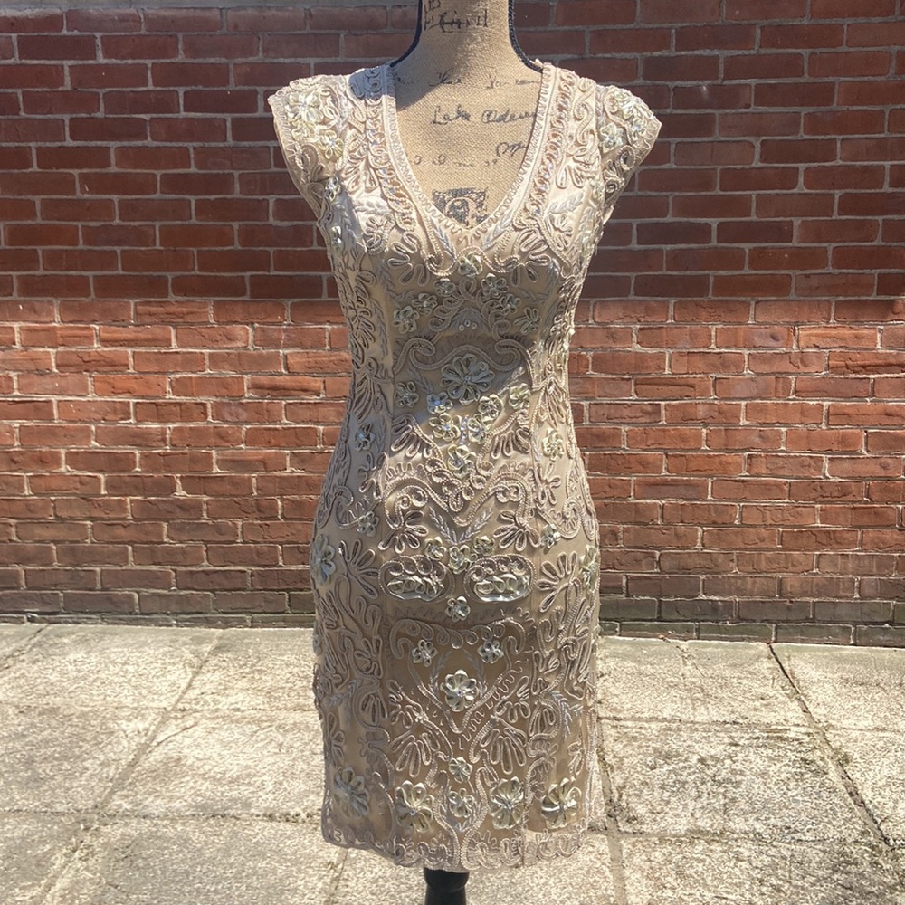 Sue Wong beaded dress - Picture 2 of 13